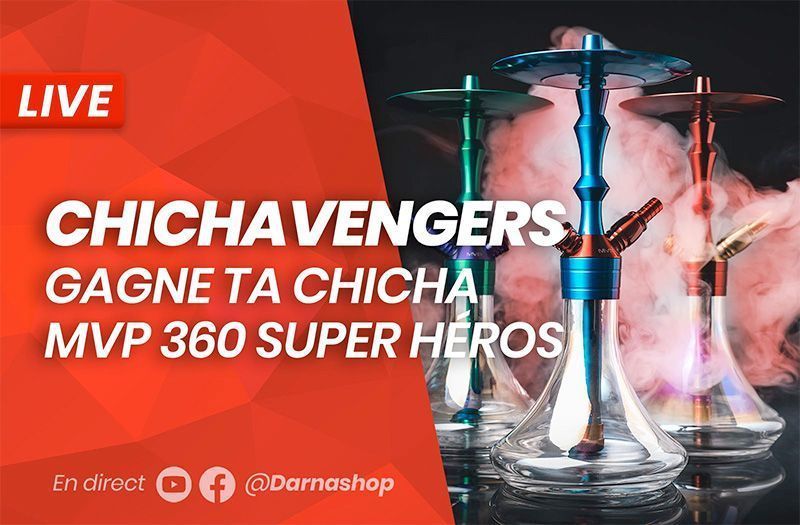 MVP 360 spécial édition : test de la chicha Aladin MVP 360 super-héros